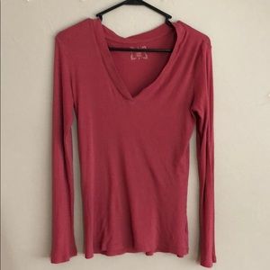 Ribbon long sleeve shirt